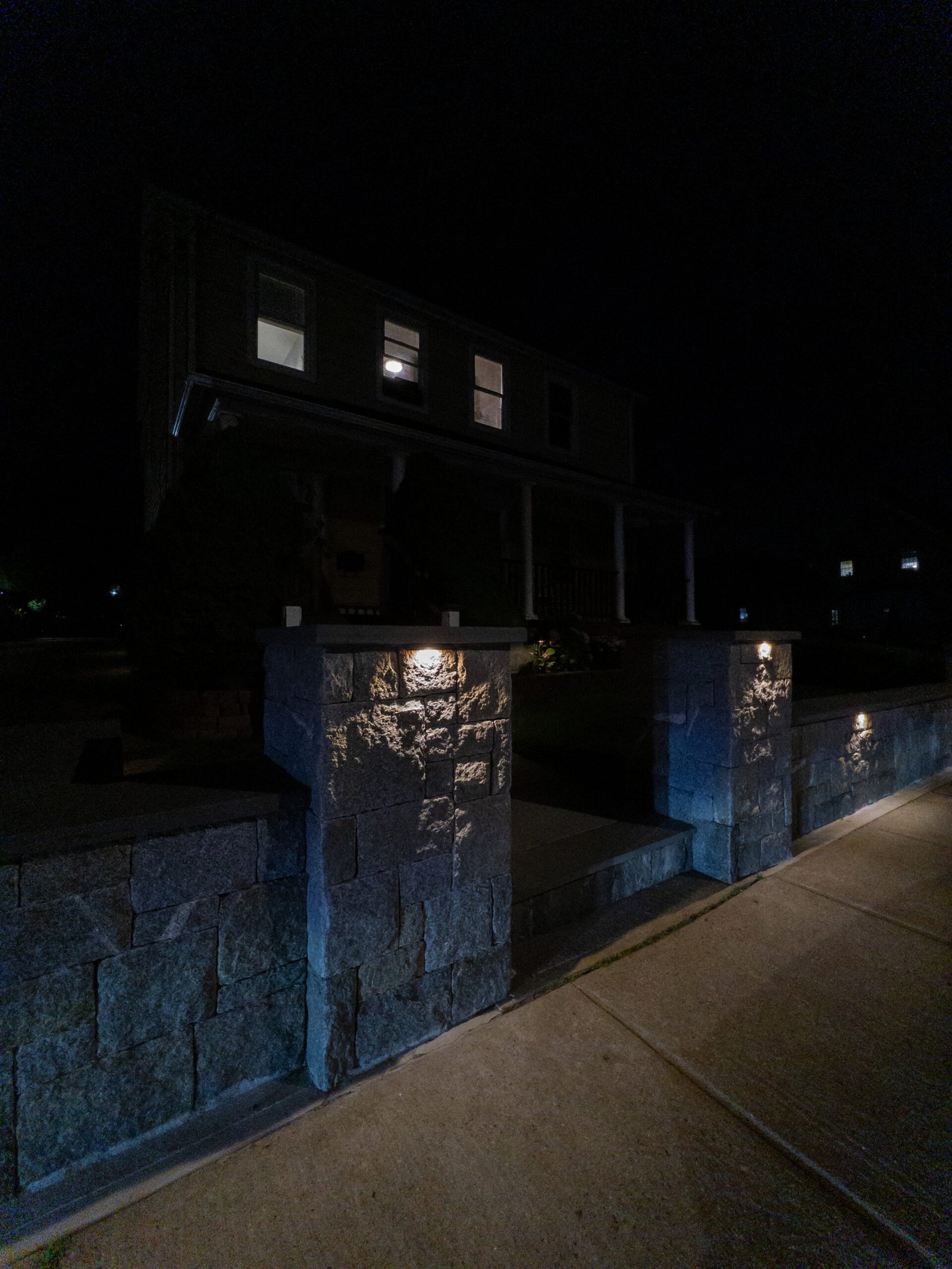 Gallery of outdoor lighting system