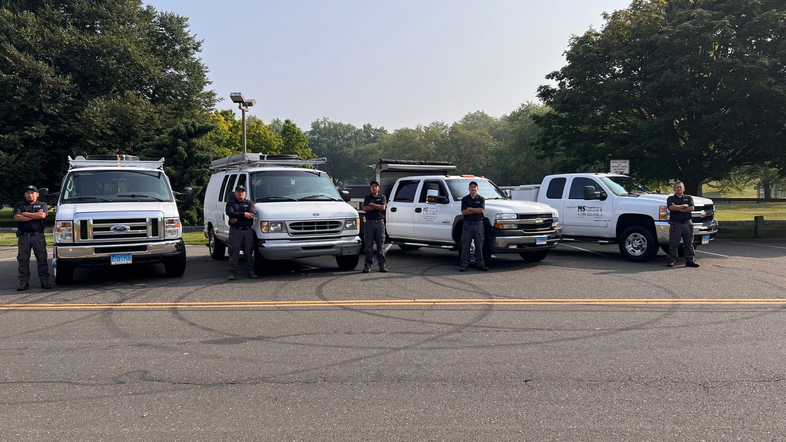 About Us: Our fleet of work vehicles 